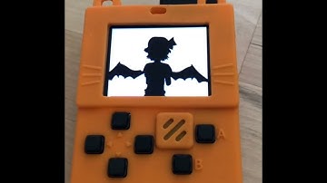 Bad Apple on Kittenbot Meowbit using MicroPython