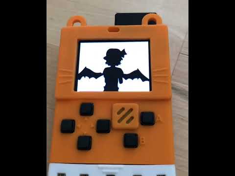Bad Apple on Kittenbot Meowbit using MicroPython