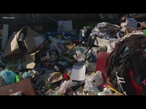 South Dallas neighbors complain about dumping and Dallas 311 app