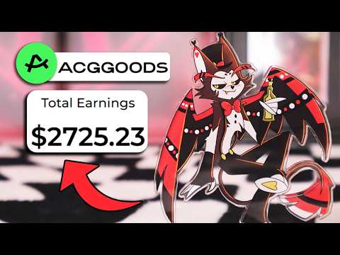 How We Sold Our Art for the First Time (Acggoods an HONEST review)