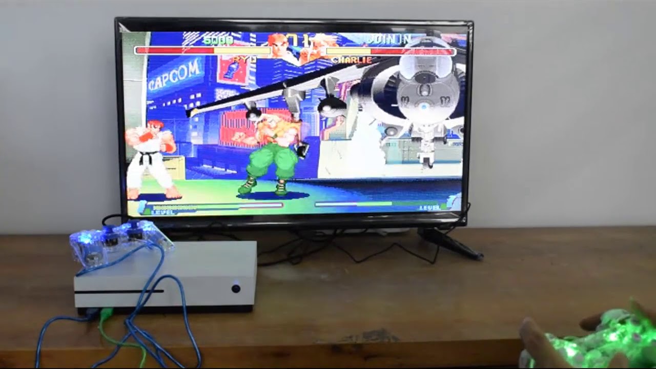 TV game console support for HDMI TV