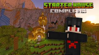 Building My Starter House | Vanilla Minecraft Survival | Ep.3