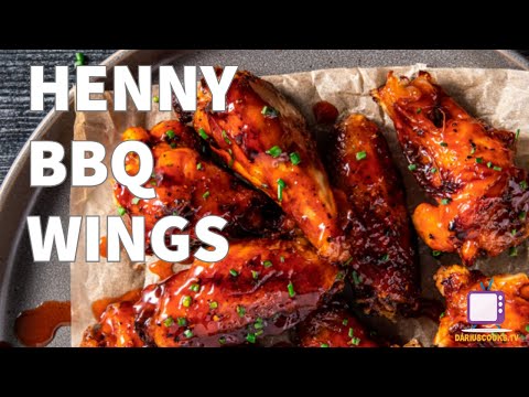 Henny BBQ Wings | Chive Ranch Dressing