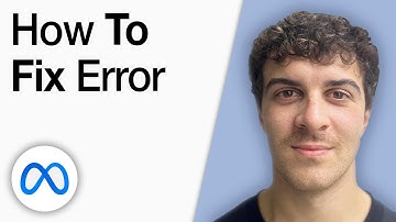 How To Fix Facebook Ads Error #1815765 [2025 Full Guide]
