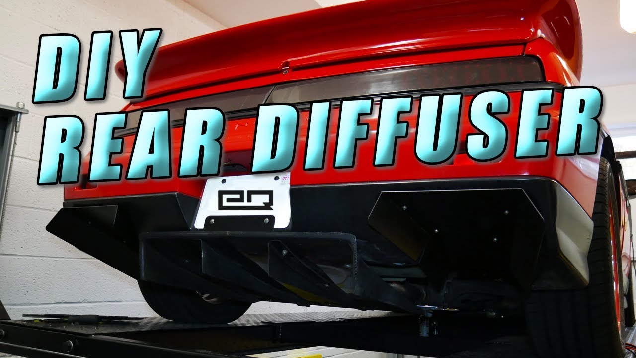 How To Build A Rear Diffuser! YouTube