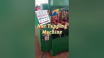 Rainbow 4 spindle nut tapping machine for M24 nuts