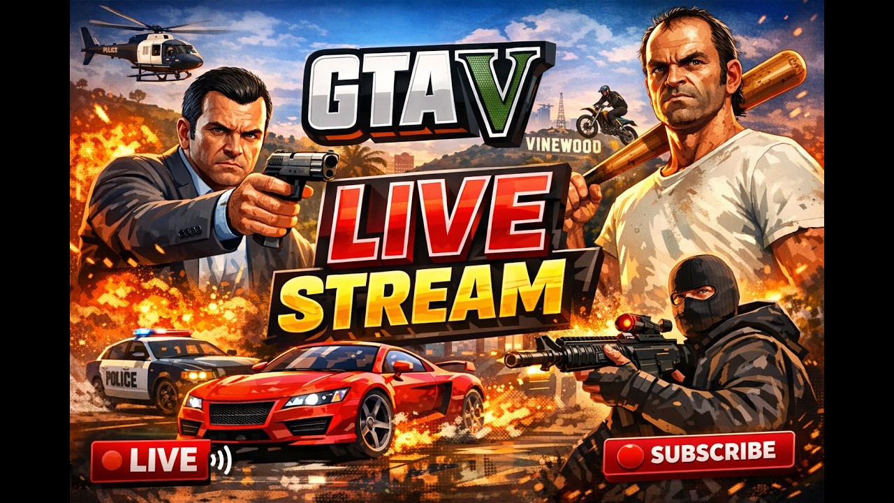 Epic Heists, Car Chases & Chaos GTA V | Desi Pillager - YouTube
