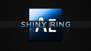 After Effects Tutorial: Shiny Ring (Trapcode Shine) - aOdGPhil | TutorialMarket