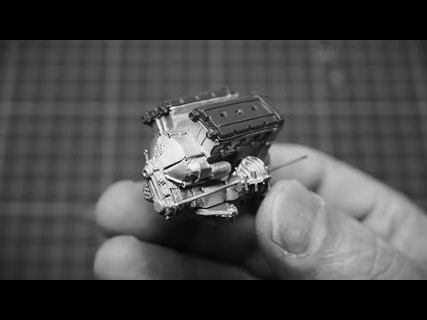 LANCIA STRATOS エンジン制作 【塗装】LANCIA STRATOS engine production【Painting】