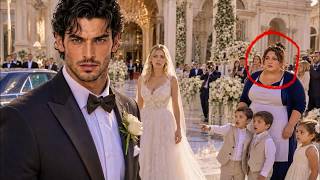On His Wedding Day, Mafia Boss Saw His Curvy Ex Wife With Triplets  He Froze in Shock