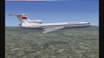 FSX Tupolev Tu-154b-2 by Project Tupolev Take Off and Autopilot