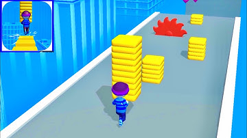 Builder Run Gameplay All Levels 1-5 (iOS/Android)