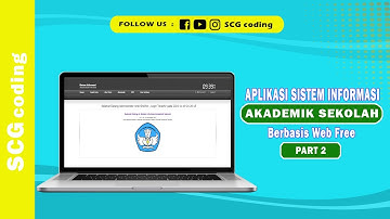 Aplikasi sistem informasi akademik sekolah berbasis web free part 2