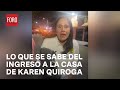 Policías ingresaron a la casa de Karen Quiroga - Las Noticias