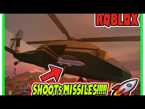 Roblox Jailbreak Update Missiles Are Coming To The Army Helicopter Youtube - roblox jailbreak 99 new missiles update for military helicopter