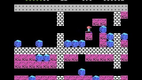 Boulder Dash (MSX, Tape, 1985 Orpheus)