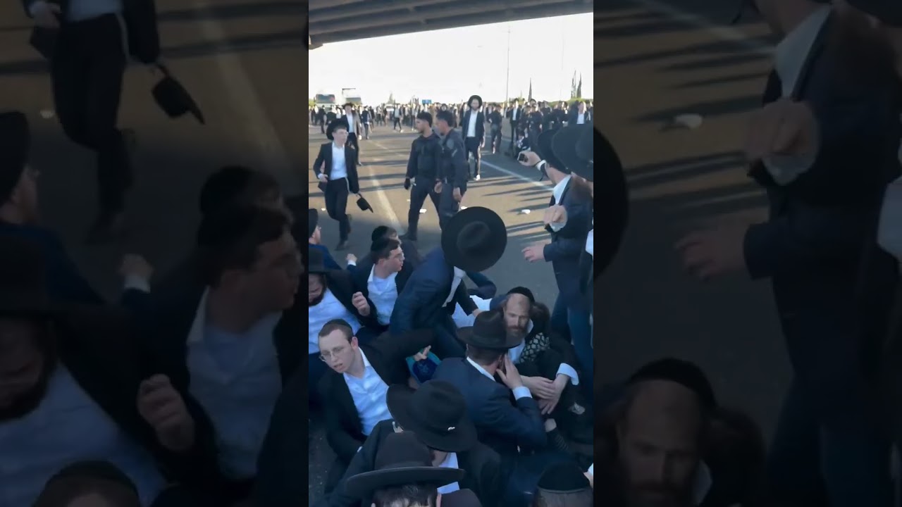 Ultra-Orthodox Jews paralyze traffic in Israel over arrest of draft evaders