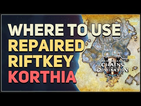 Where to use Repaired Riftkey WoW