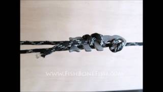 How to do a Clothesline with a Fish Bone Knotless Rope Tie