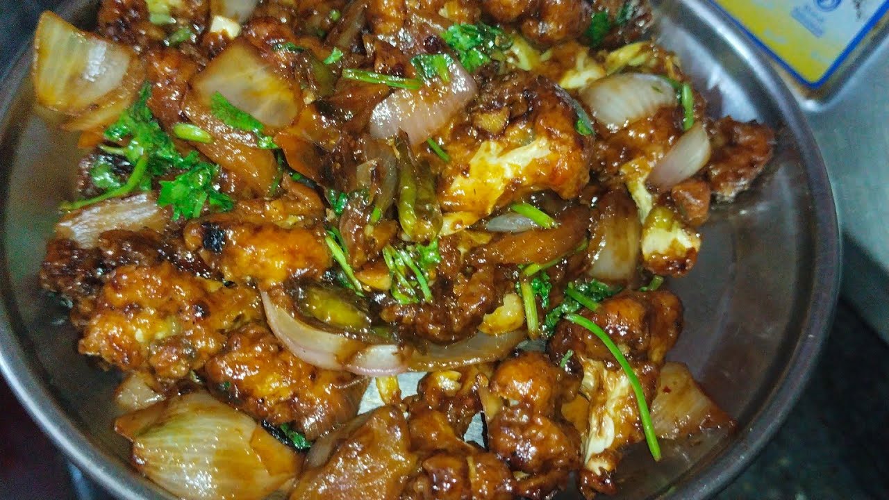 ପାଟି ରେ ଦେଉ ଦେଉ  ମିଳେଇ ଗଲା ପରି ଫୁଲକୋବି ଚିଲ୍ଲି 😋👌