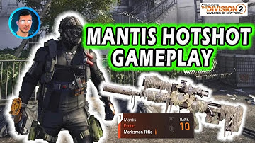 Mantis Hybrid  build & gameplay  for The Division 2 |  PVE DPS BUILD