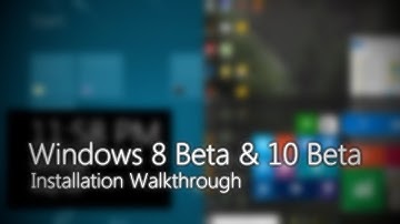 [LIVE] Windows 8 Beta - Installation Walkthrough (Check description)