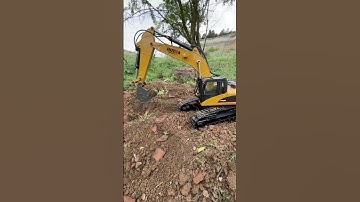 HUINA 1580 1:14 ALL METAL REMOTE CONTROL EXCAVATOR V4 #rc #huina1580