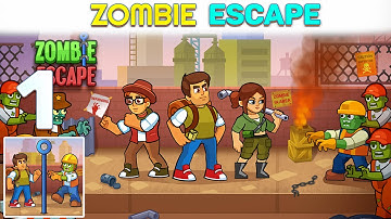 🆕 Zombie Escape: Pull the pins All Levels 1-10 Gameplay Android, iOS New Game  #1 | | Max Level