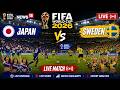 FIFA World Cup 2026 LIVE | Japan Vs Sweden LIVE Streaming | Takefusa Kubo Vs Viktor Gyökeres | N18G