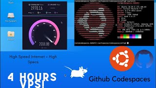 Github Codespaces VPS Method - xfce4 Desktop | DinoKhoa
