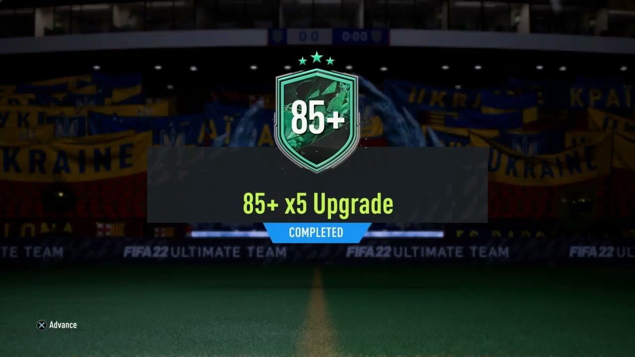 85+ x5 Upgrade | Fifa 22