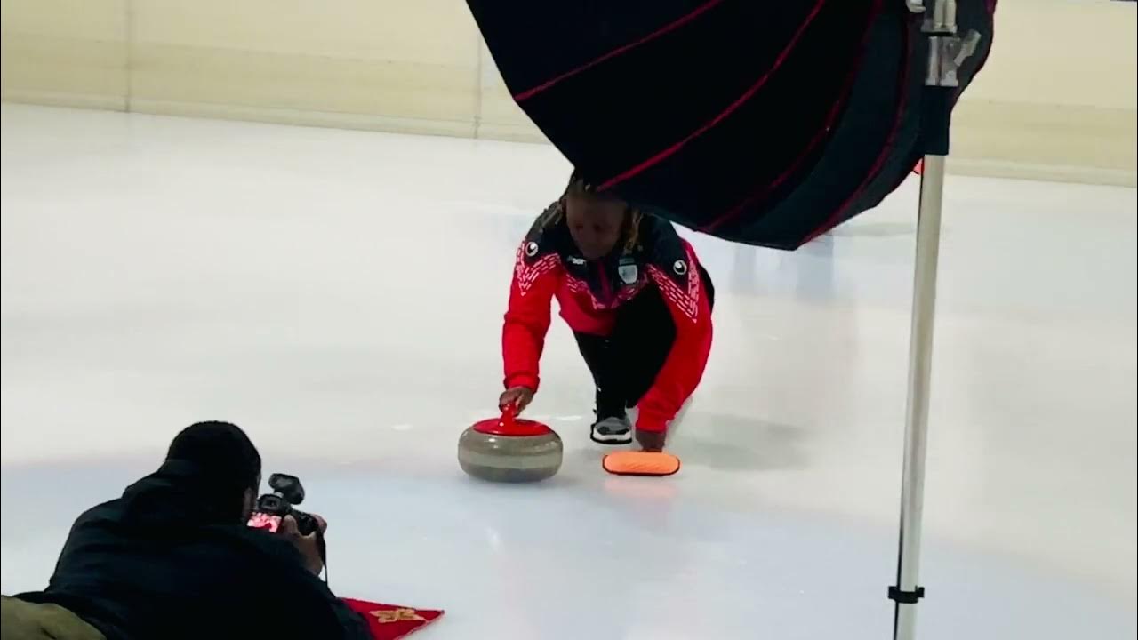 Portraits Session On Location At Panari Ice Skating Rink With Kenya
