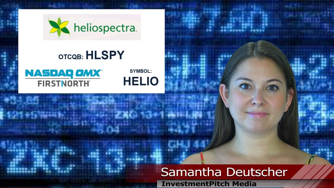 HelioSpectra (OTCQB: HLSPY) Selected by Green Leaf to supply lighting to the company's facility