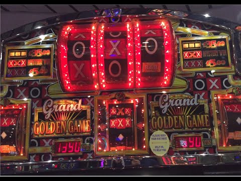 GRAND GOLDEN GAME TIME 50P PLAY  - FRUIT MACHINE SESSION WESTON SUPER MARE 2021 UK ARCADES SUMMER