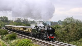 The Greatest Sounding Bulleid ! 35028 Rolls Back The Years Unassisted !