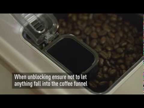 Panasonic NC-ZA1 Espresso Machine - Tutorial 4 - Grinder working but no coffee, only water...