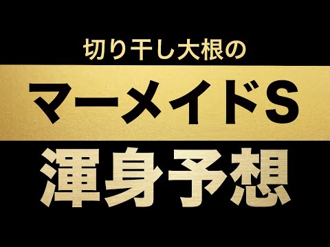 【マーメイドステークス2020】魂の厳選馬１頭！！マジで飛び込んで来ると思います！！