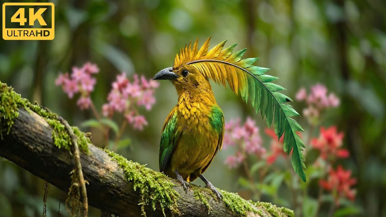 ASMR Spring Nature Bird Sounds – The Most Beautiful Birds  4K Super Cool Nature Sounds