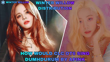 HOW WOULD CLC OT6 SING DUMHDURUM BY APINK
