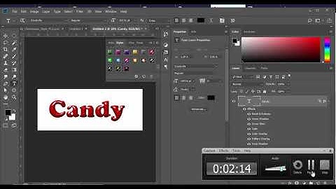 Loading Layer Styles in Photoshop.