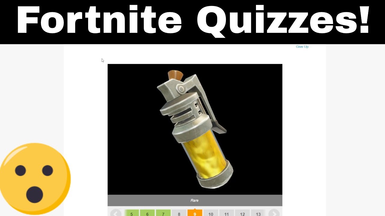Fortnite Trivia!!! (Sporcle Quizzes) 