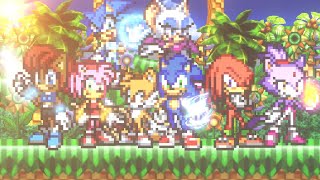 Mugen The Evil Awakens 2(Demo 5-Alpha) Team Sonic...arcade Mode