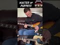 Master of Puppets (Harmonised Solo Cover) #guitar #acoustic #metallica