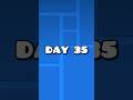 Playing a Recent Tab Level Everyday: DAY 35 #geometrydash