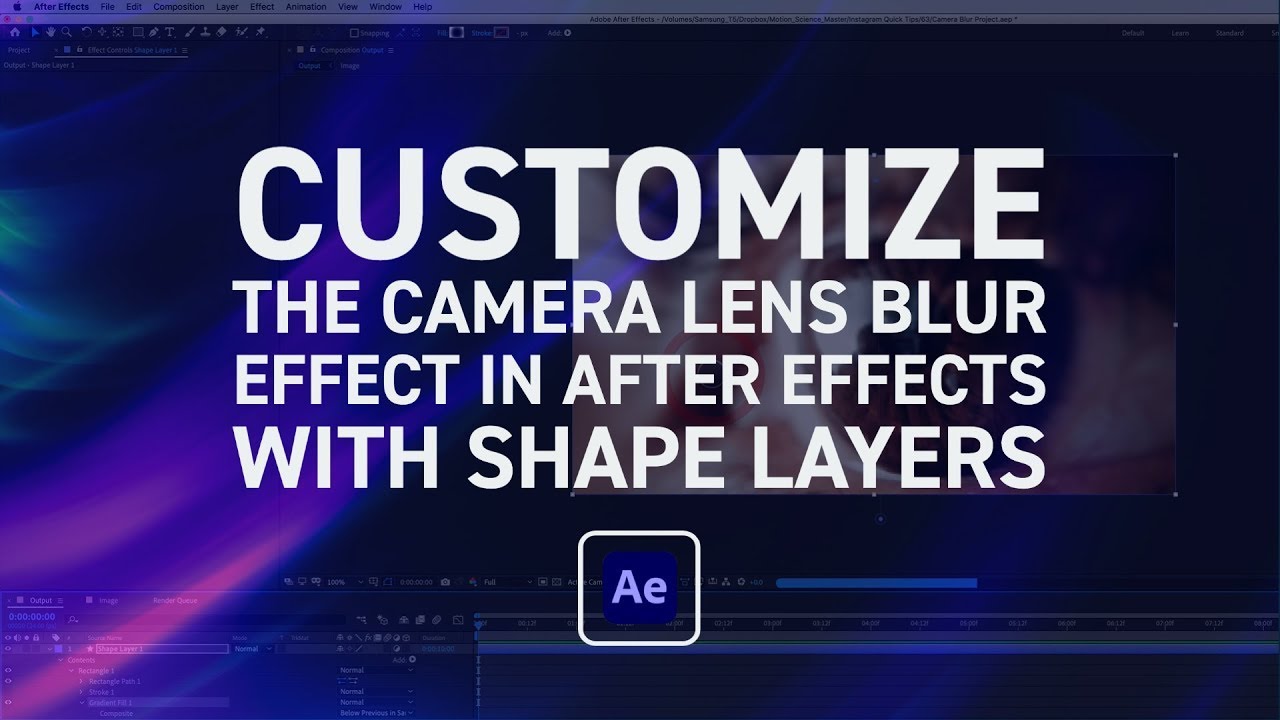 free download lens blur for after effects cc 2018