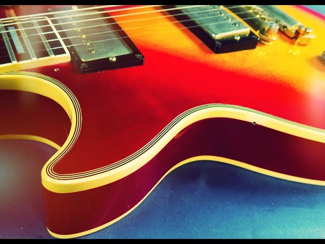 Left-handed 1984 Gibson Les Paul Custom - YouTube