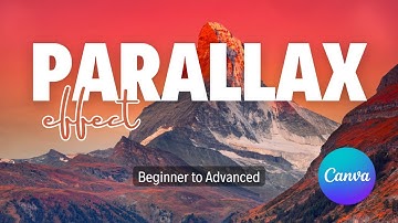 How to Create a Parallax Effect in Canva Beginner to Advanced Tutorial