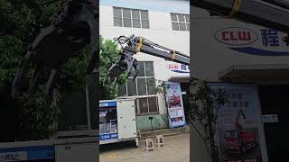 Factory Price 4x2 Grab Truck for Wood Logs, Bamboo Poles & Industrial Raw Material Handling