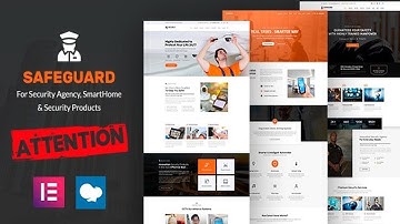 Safeguard - Security & Guard Theme Free Download