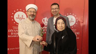 Diyanet İşleri Başkanı Erbaş, anneler gününde şehit aileleriyle buluştu